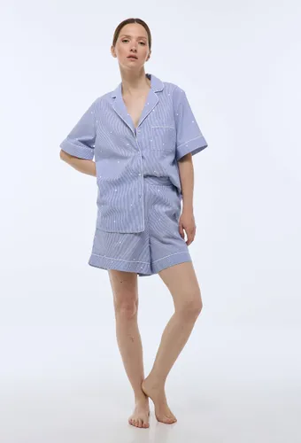 Pyjashort à pois en coton BIO GOTS - MONOPRIX - Modalova