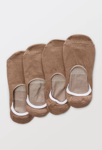 Lot de 2 protège-pied en coton spécial baskets - MONOPRIX - Modalova