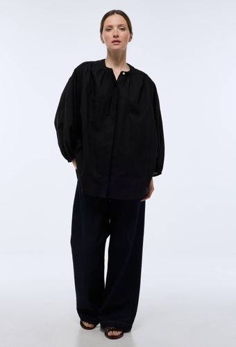 Chemise manches trois quarts brodée en coton BIO GOTS - MONOPRIX - Modalova