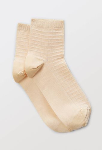 Paire de socquettes en fil d'écosse - MONOPRIX FEMME - Modalova