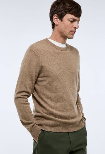 Pull col rond en mélange laine et cachemire - MONOPRIX - Modalova