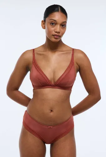 Soutien-gorge triangle foulard IRIS en microfibre - MONOPRIX - Modalova