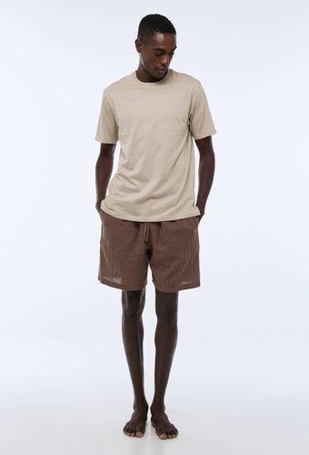 Pyjama T-shirt manches courtes et Short rayé en coton BIO GOTS - MONOPRIX - Modalova