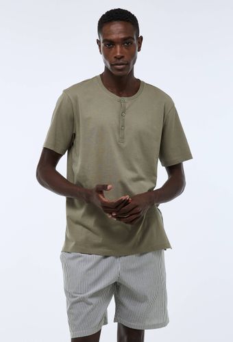 Pyjama T-shirt manches courtes et Short rayé en coton BIO GOTS - MONOPRIX - Modalova