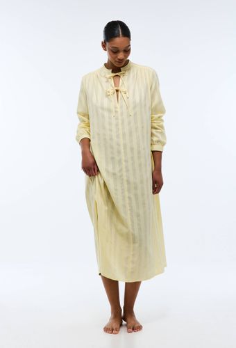 Chemise de nuit tissée en coton BIO GOTS - MONOPRIX - Modalova