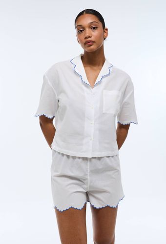 Pyjama à festons en coton BIO GOTS - MONOPRIX - Modalova