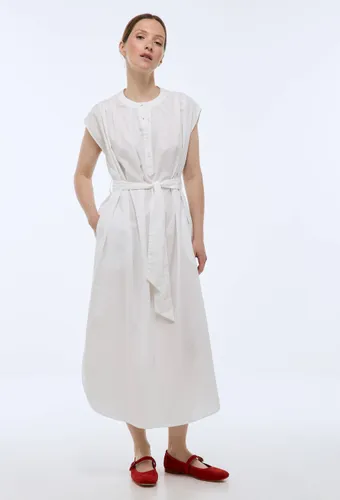 Robe chemise unie en coton BIO GOTS - MONOPRIX - Modalova