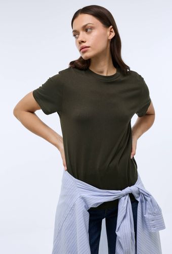 T-shirt manches courtes uni en coton BIO GOTS - MONOPRIX - Modalova