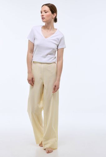 Pantalon rayé tissé en coton BIO GOTS - MONOPRIX - Modalova