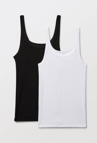 Lot de 2 débardeurs pointelle contenant du coton BIO GOTS - MONOPRIX - Modalova