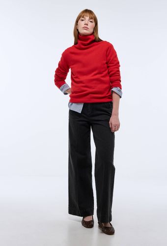 Jean large taille haute - MONOPRIX - Modalova