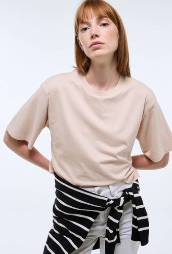 T-shirt court uni en coton BIO GOTS - MONOPRIX - Modalova