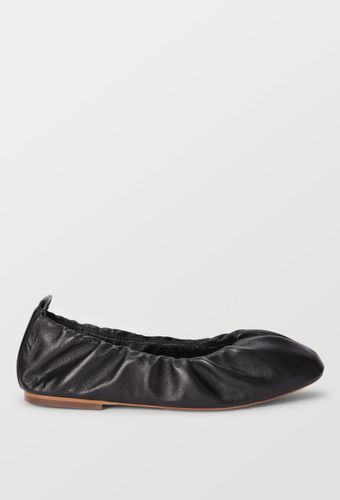 Ballerines élastiquées en cuir - MONOPRIX PREMIUM - Modalova