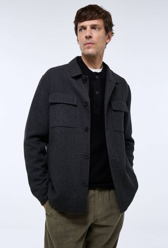 Veste en drap de laine double face - MONOPRIX - Modalova