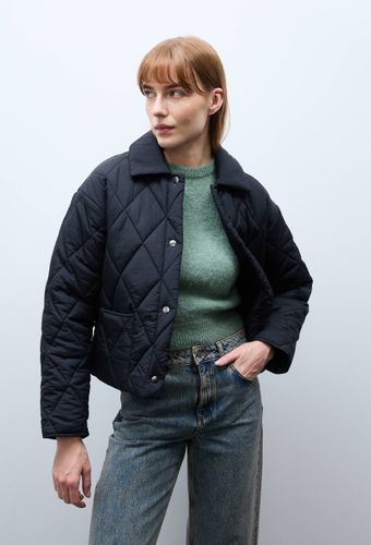 Doudoune courte matelassée avec col - MONOPRIX - Modalova