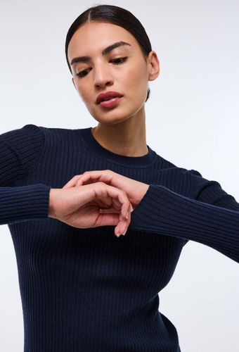 Pull col rond en laine - MONOPRIX PREMIUM - Modalova