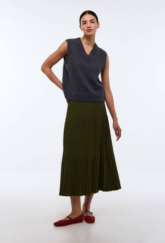 Jupe midi en maille - MONOPRIX - Modalova