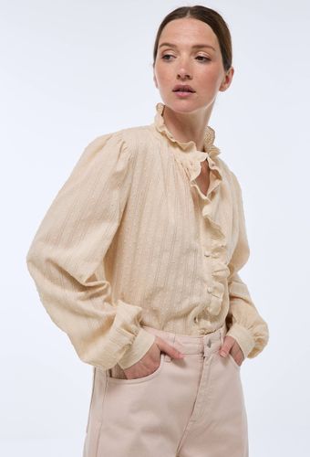 Blouse manches longues unie en coton BIO GOTS - MONOPRIX - Modalova