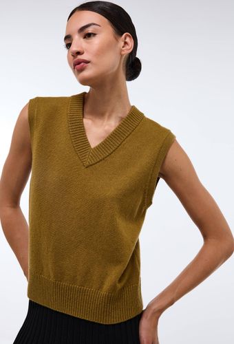 Pull sans manches en laine - MONOPRIX PREMIUM - Modalova