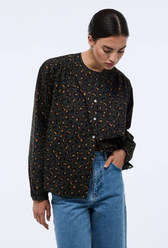 Blouse manches longues imprimée en coton BIO GOTS - MONOPRIX - Modalova