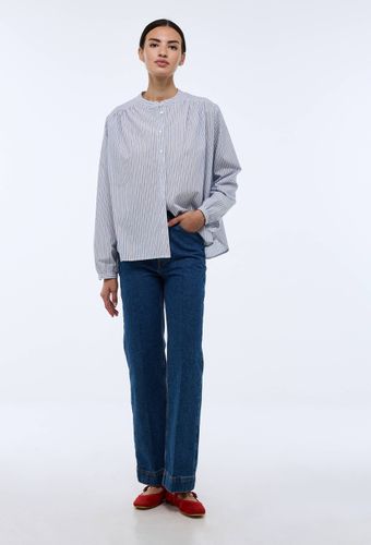 Blouse manches longues rayée en coton BIO GOTS - MONOPRIX - Modalova