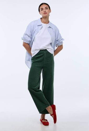 Pantalon large en velours - MONOPRIX - Modalova