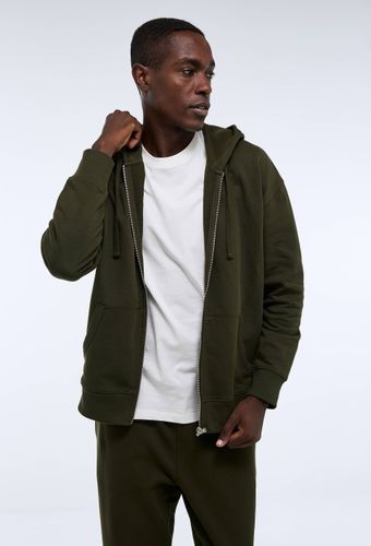Sweat molleton à capuche zippé en coton BIO GOTS - MONOPRIX - Modalova