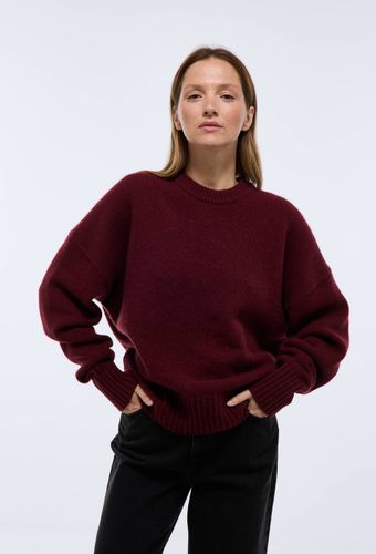 Pull col rond ample en cachemire - MONOPRIX PREMIUM - Modalova