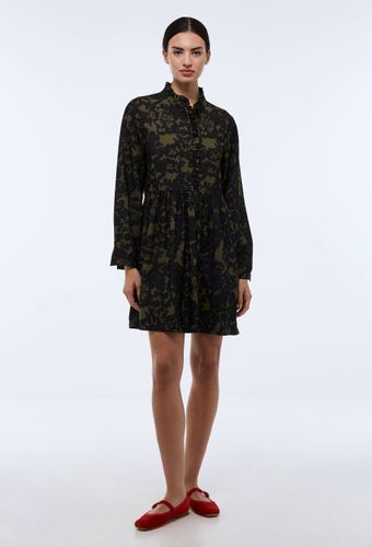 Robe courte imprimée détail volants - MONOPRIX - Modalova