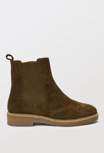 Bottines plates, cuir responsable - MONOPRIX PREMIUM - Modalova