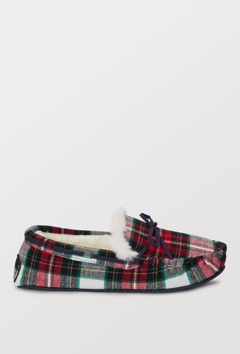 Mocassins à carreaux - MONOPRIX - Modalova
