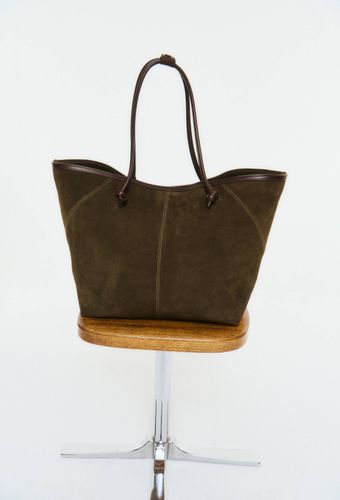 Cabas en cuir - MONOPRIX PREMIUM - Modalova