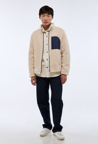 Veste sherpa manches longues zippée - MONOPRIX - Modalova