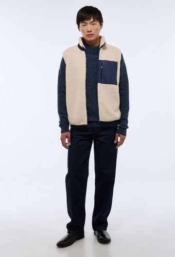 Veste sherpa sans manches - MONOPRIX - Modalova