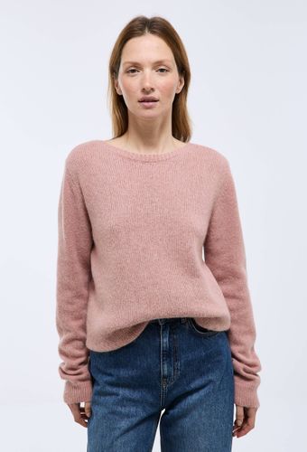 Pull col bateau uni contenant de l'alpaga - MONOPRIX PREMIUM - Modalova