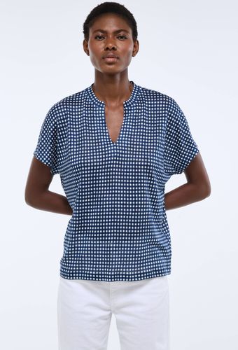 T-shirt à manches courtes imprimé en lin - MONOPRIX PREMIUM - Modalova