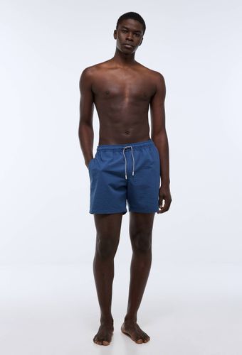 Short de bain seersucker uni - MONOPRIX - Modalova