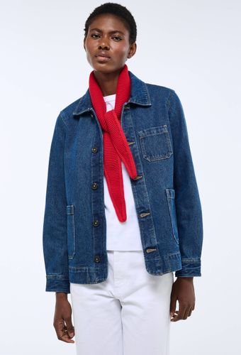 Veste courte en jean - MONOPRIX - Modalova