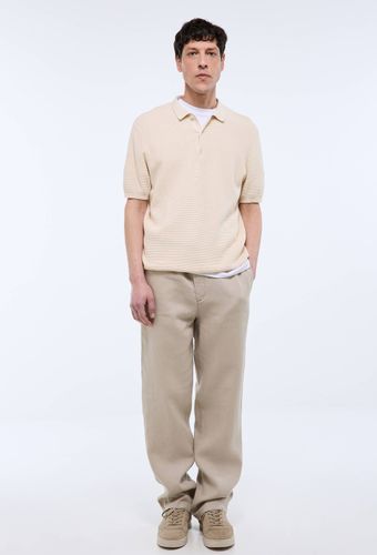 Pantalon élastiqué en lin - MONOPRIX PREMIUM - Modalova
