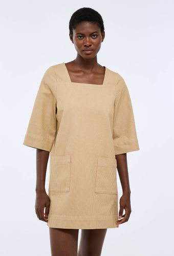 Robe courte rayée en coton BIO GOTS - MONOPRIX - Modalova