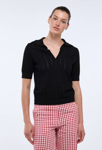 Pull manches courtes col claudine - MONOPRIX - Modalova