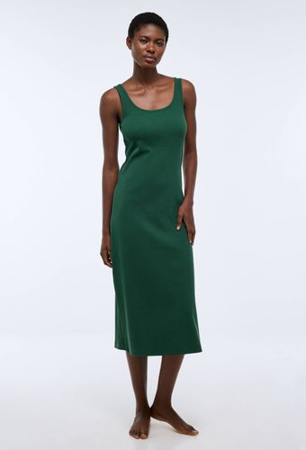 Robe de plage côtelée en jersey de coton BIO GOTS - MONOPRIX - Modalova