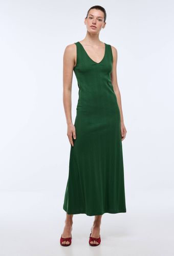 Robe cintrée longue en maille - MONOPRIX - Modalova