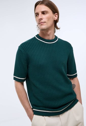 Pull manches courtes en coton BIO GOTS - MONOPRIX - Modalova