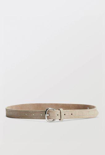 Ceinture en cuir - MONOPRIX PREMIUM - Modalova