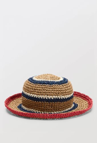 Chapeau forme cloche à rayures - MONOPRIX - Modalova