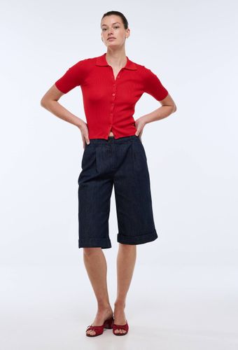 Bermuda en denim - MONOPRIX - Modalova