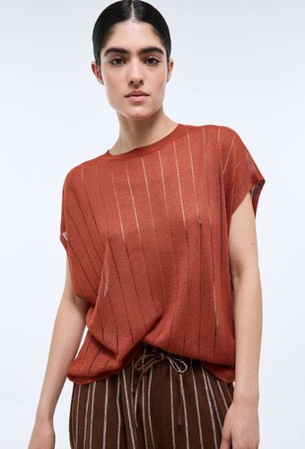 Pull sans manches détails ajourés - MONOPRIX - Modalova