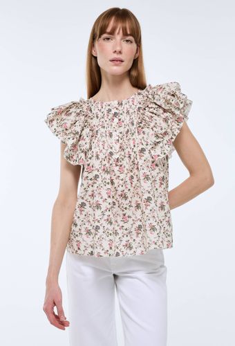 Top sans manches imprimé en voile de coton BIO GOTS - MONOPRIX - Modalova