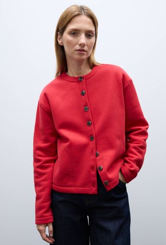 Cardigan boutonné contenant du coton BIO - MONOPRIX - Modalova